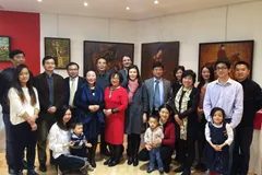 广外大法国校友 2014圣诞年会圆满举行